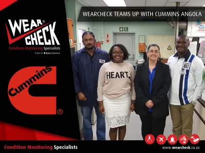WearCheck Teams Up With Cummins Angola